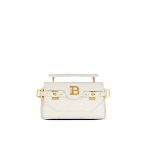 B-Buzz 19 monogrammønstret lædertaske