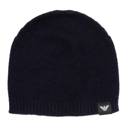 Ensfarvet Logo Beanie