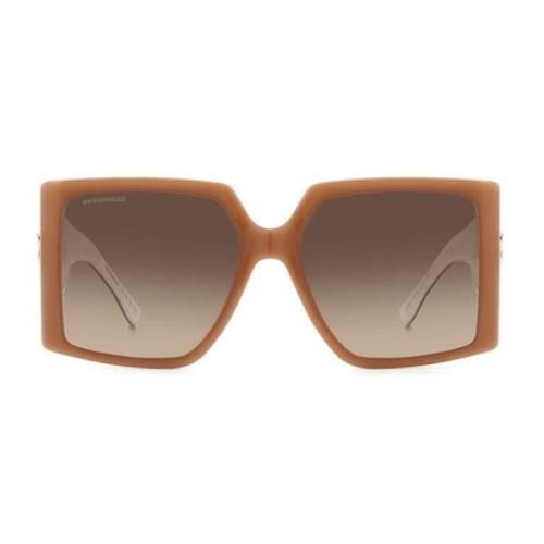 Unikt designet solbriller med D2 logo