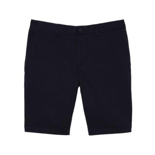 Slim Fit Shorts, Bomuld-Elastan Blanding