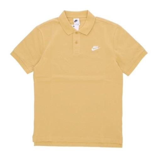 Guld/Hvid Polo Matchup Streetwear Skjorte