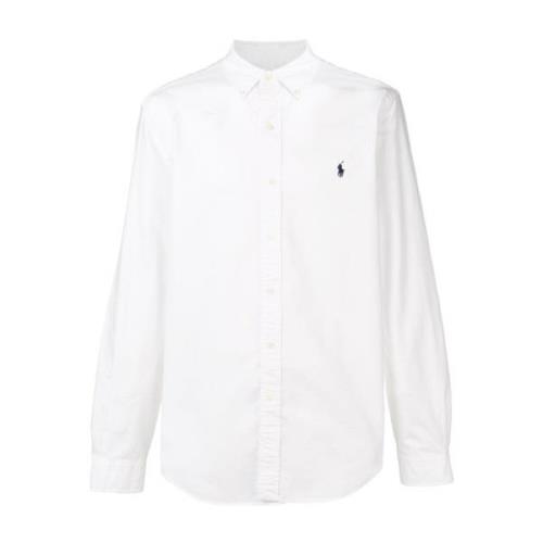 Hvid Oxford Sports Skjorte