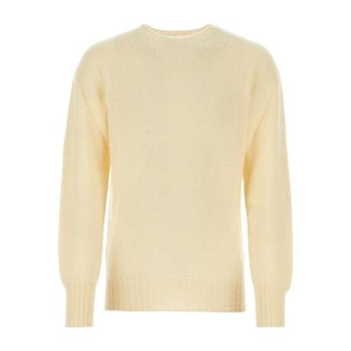 Cool Ivory Wool Sweater