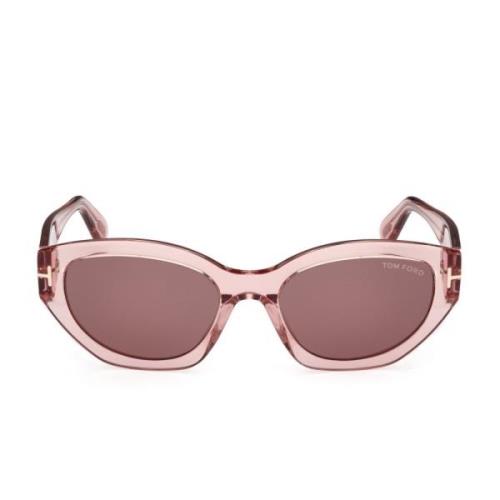 Katøje solbriller i gennemsigtig pink