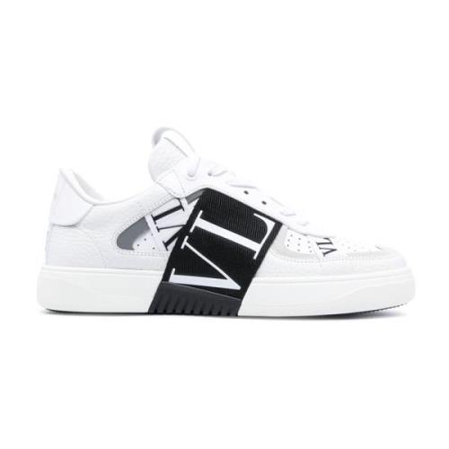 Hvide VL7N Logo-Print Rem Sneakers