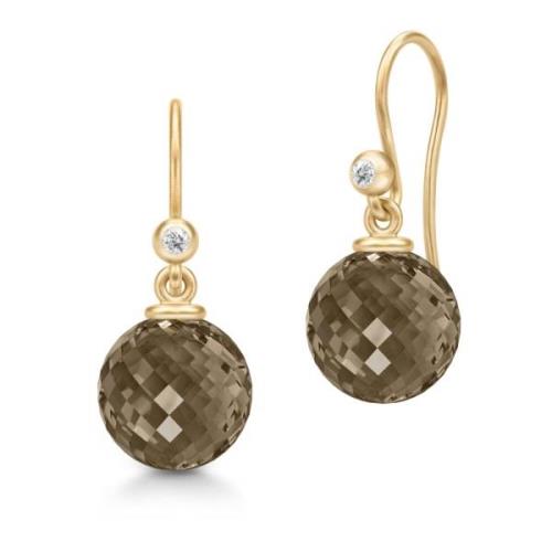 Globe Earrings - Gold