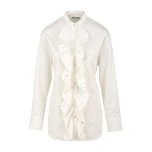 Hvid Skjorte med Model CAVALLETTA