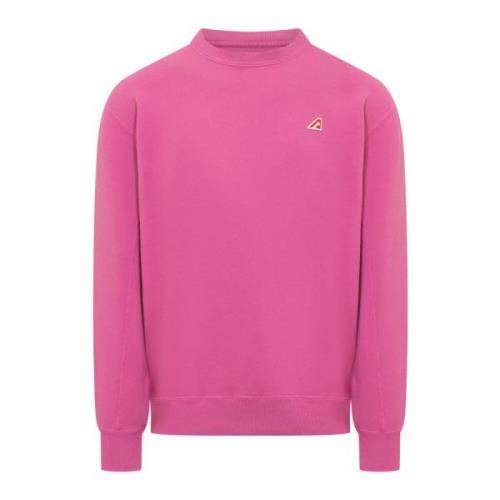 Fuchsia Crew Neck Sweatshirt