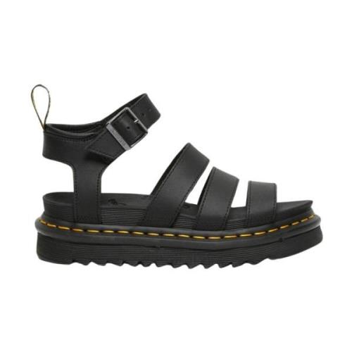 Læder Gladiator Sandaler med Blaire Strop