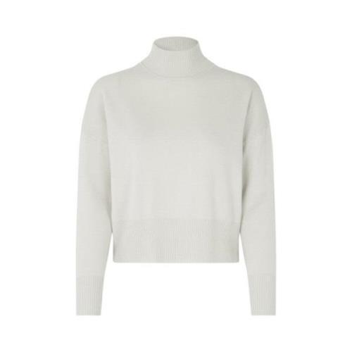 Ivory Uld & Cashmere Pullover