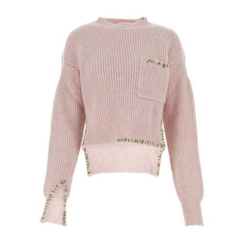 Pastel Pink Uld Sweater