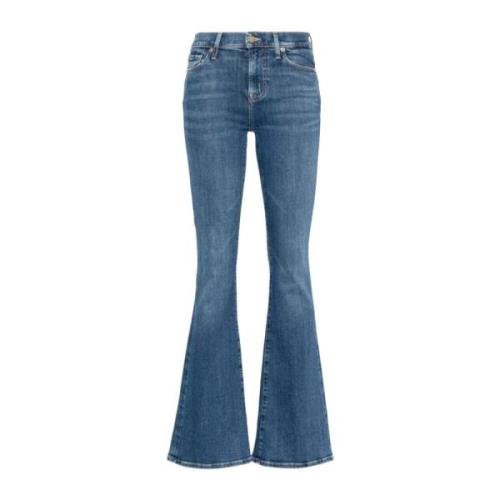 Blå Slim Illusion Jeans