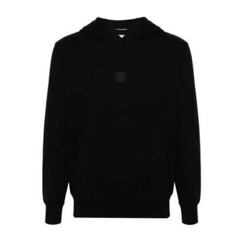 Sort Metropolis Sweater med Appliqué Logo