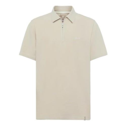 Organisk bomuldsblandet Piqué Polo Shirt