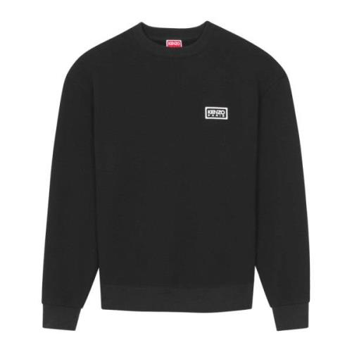 Klassisk Sort Sweater med Lille Logo