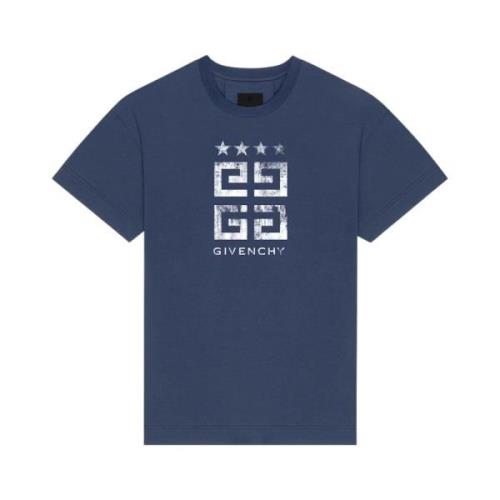 4G Stars Printet T-shirt