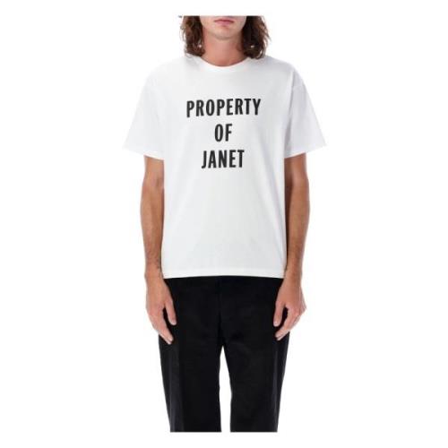 Janet Tee - Hvid T-shirt til mænd
