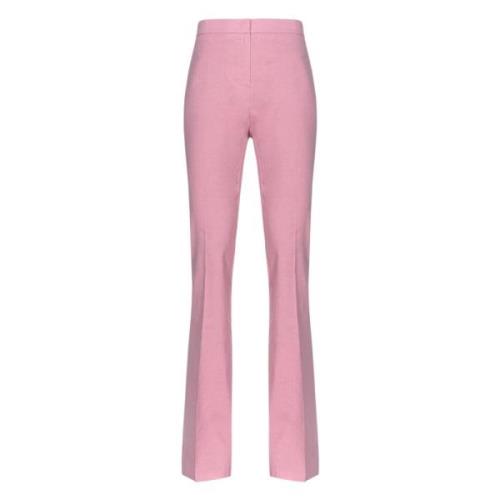 Pink Bukser i D Stil