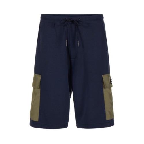 Bermuda shorts med kontrastlommer