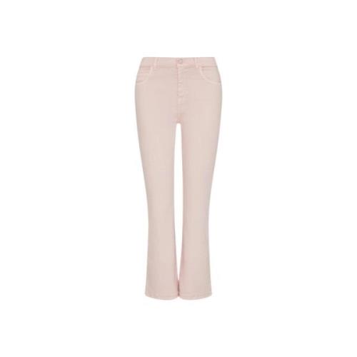 Monochrome Genova Bootcut Jeans i Pink