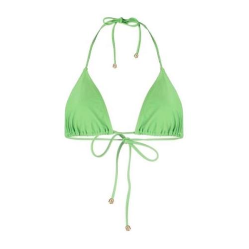 Grøn Halterneck Bikini Top