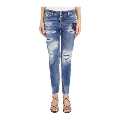 Cool Girl Slim-Fit Denim Jeans