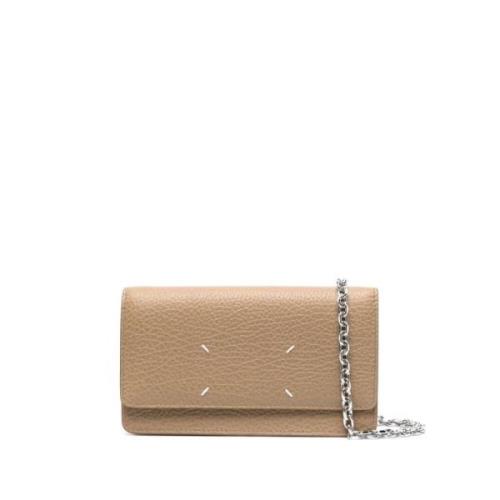 Dyreprint Oversize Beige Taske