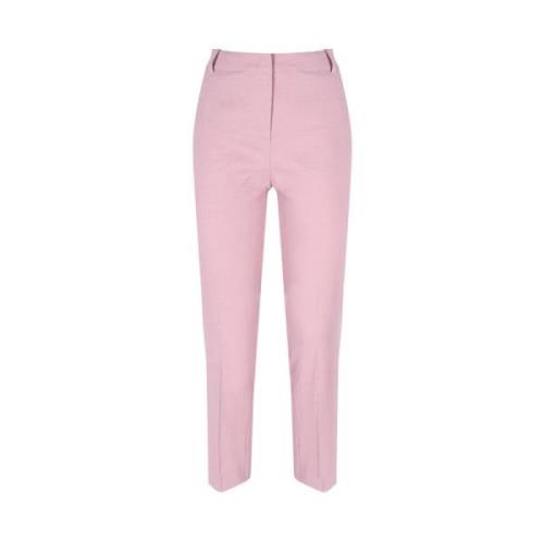 Pink Scuba Syede Bukser