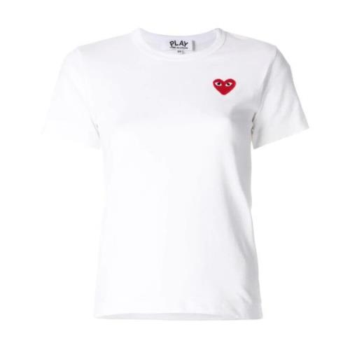 Broderet hjerte logo T-shirt