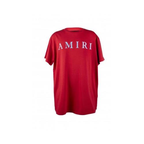 Rød Logo Print T-Shirt