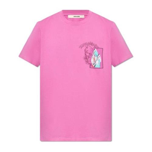 Ted T-shirt med print