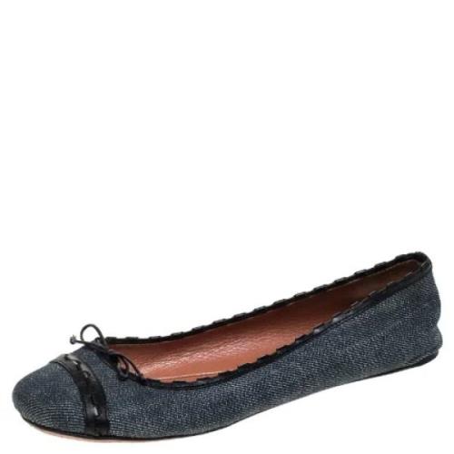 Pre-owned Denim flade-sko