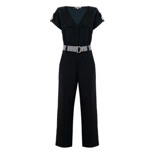 Casual Kvinders Jumpsuit med Bælte