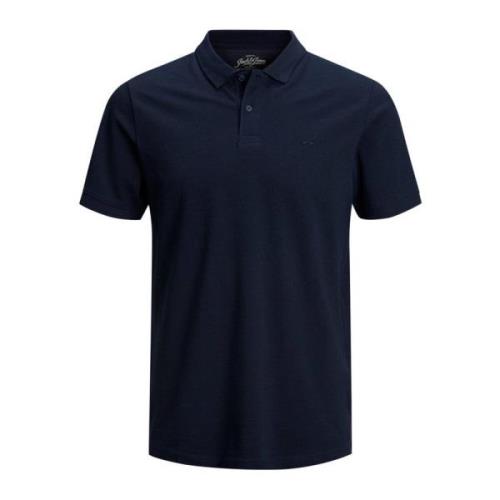 Blå Klassisk Polo Shirt