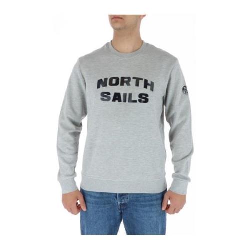 Grå Langærmet Sweatshirt