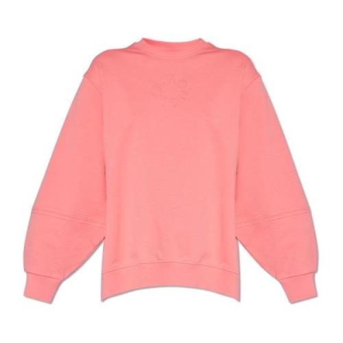 Sweatshirt med logo