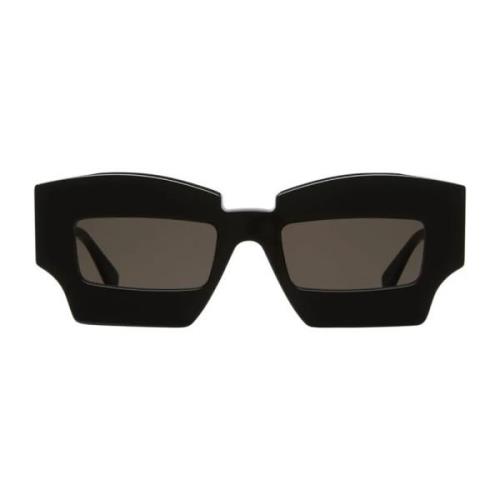 Luksuriøse sorte solbriller til kvinder