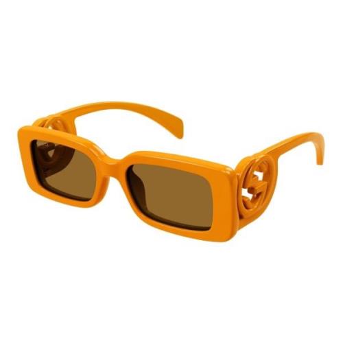 Orange Solbriller med Originaltaske