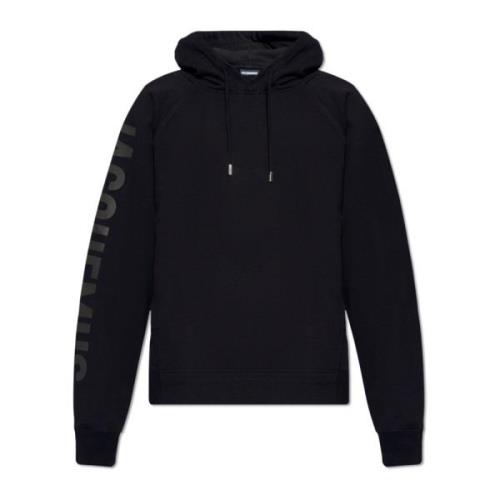 Typo hoodie with logo
