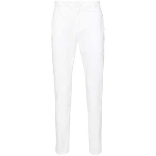 Slim-fit Hvide Bomuld Bukser