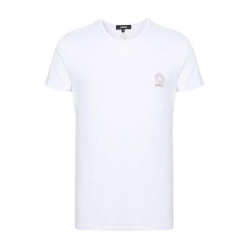 Hvide T-shirts og Polos med Medusa Head Motiv