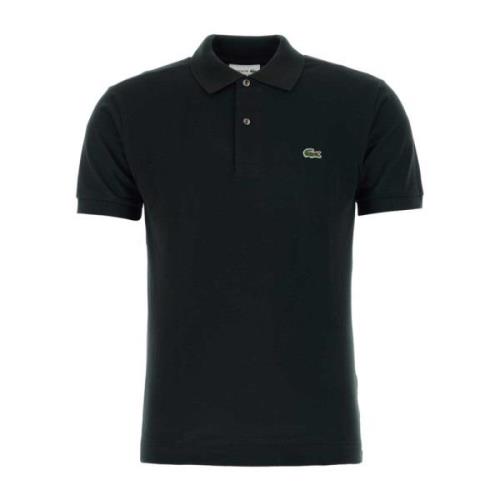 Sort Piquet Polo Shirt