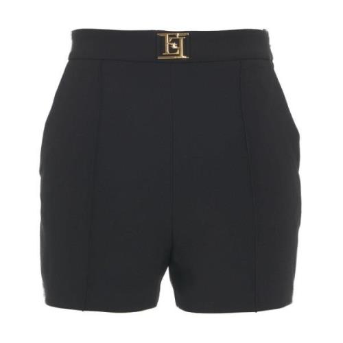 Shorts med logo detaljer