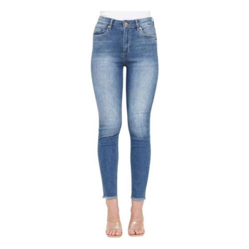Skinny Fit Medium Blue Denim Jeans