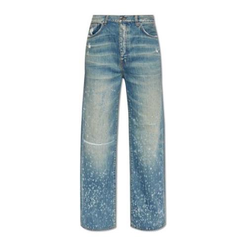 Jeans med vintageeffekt