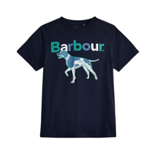 T-shirt med personligt designet hundeprint