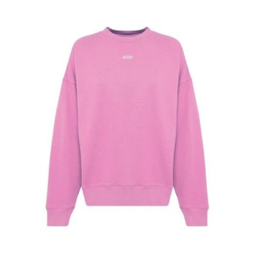 Bi-Farvet Sweatshirt - Pink