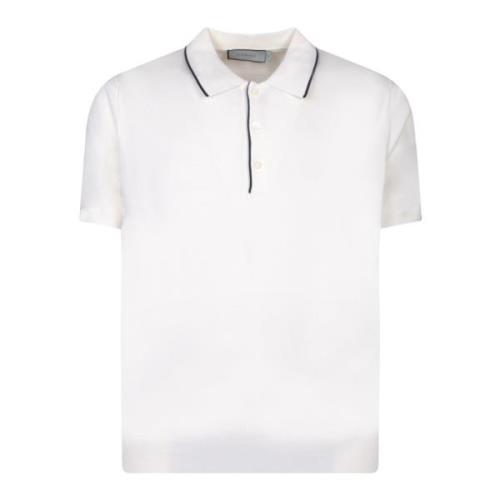 Polo T-shirt med kontrastkanter