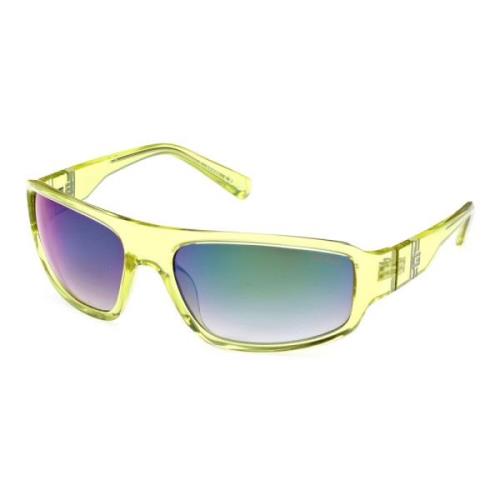 Sunglasses i Shiny Yellow/Smoke