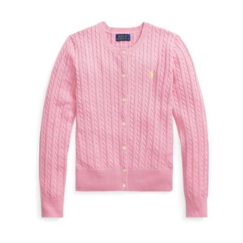 Florida Pink Mini Cable Tops Sweater